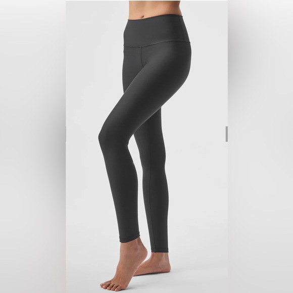 🆕ALO Yoga 7/8 High-Waist Airlift Legging Core: Anthracite Sz XS